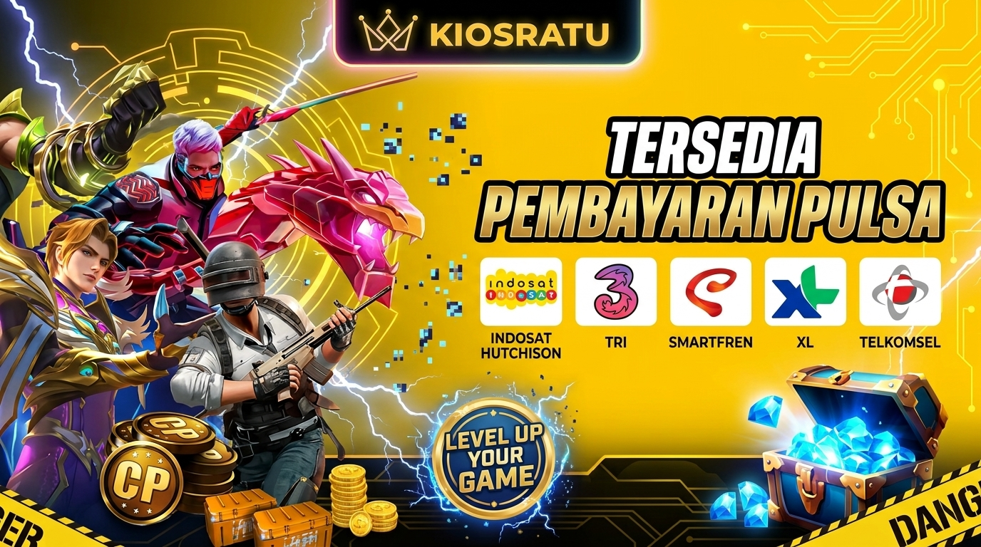 top up pembayaran pulsa kiosratu